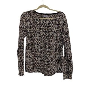 Daisy Fuentes 2 Piece Cheetah Print Pajama Loungewear Set Size Medium